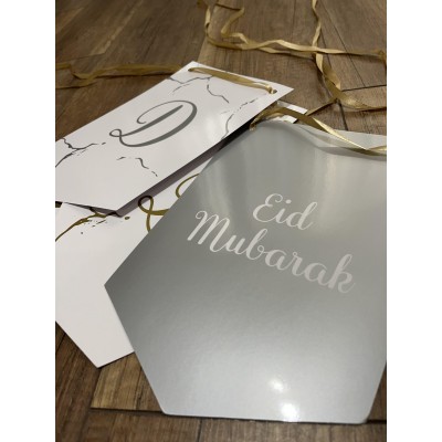 bannière ramadan mubarak et eid mubarak